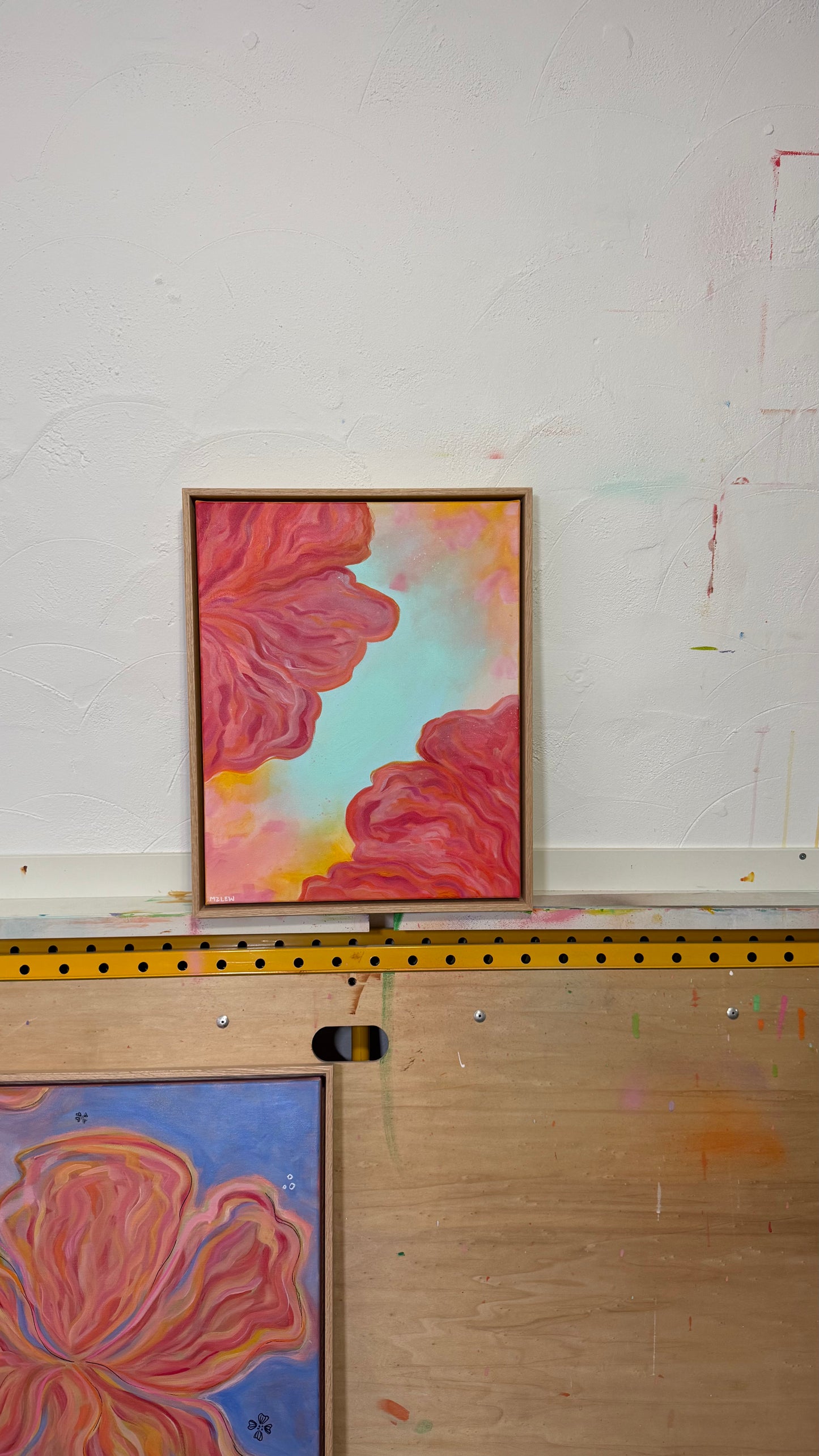 'Aurora' - Original canvas artwork by MZ LEW