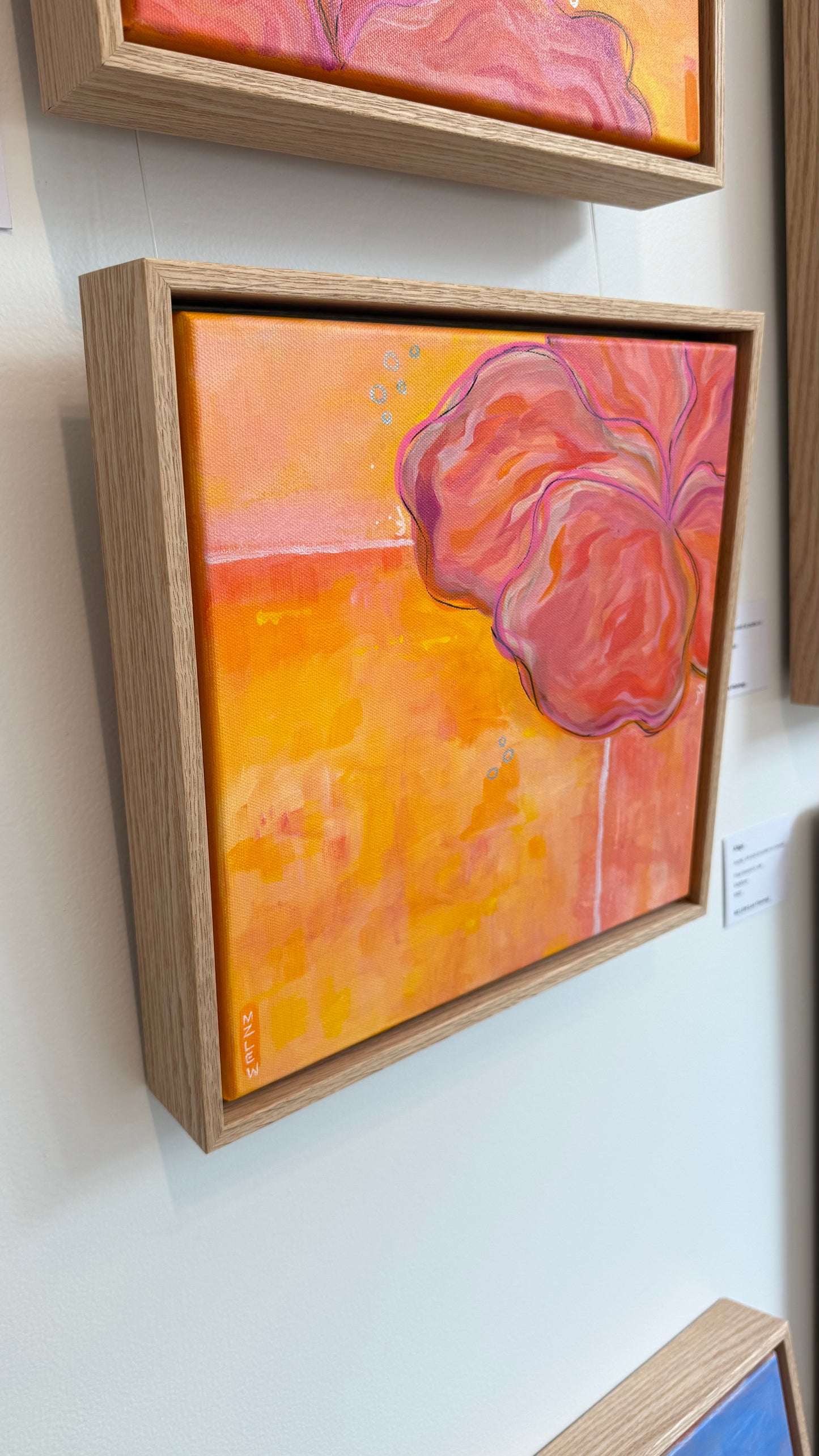 'Solara' - Original canvas artwork by MZ LEW