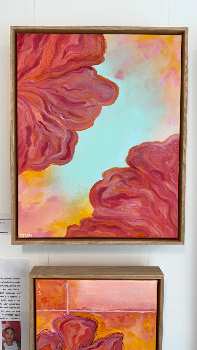 'Aurora' - Original canvas artwork by MZ LEW