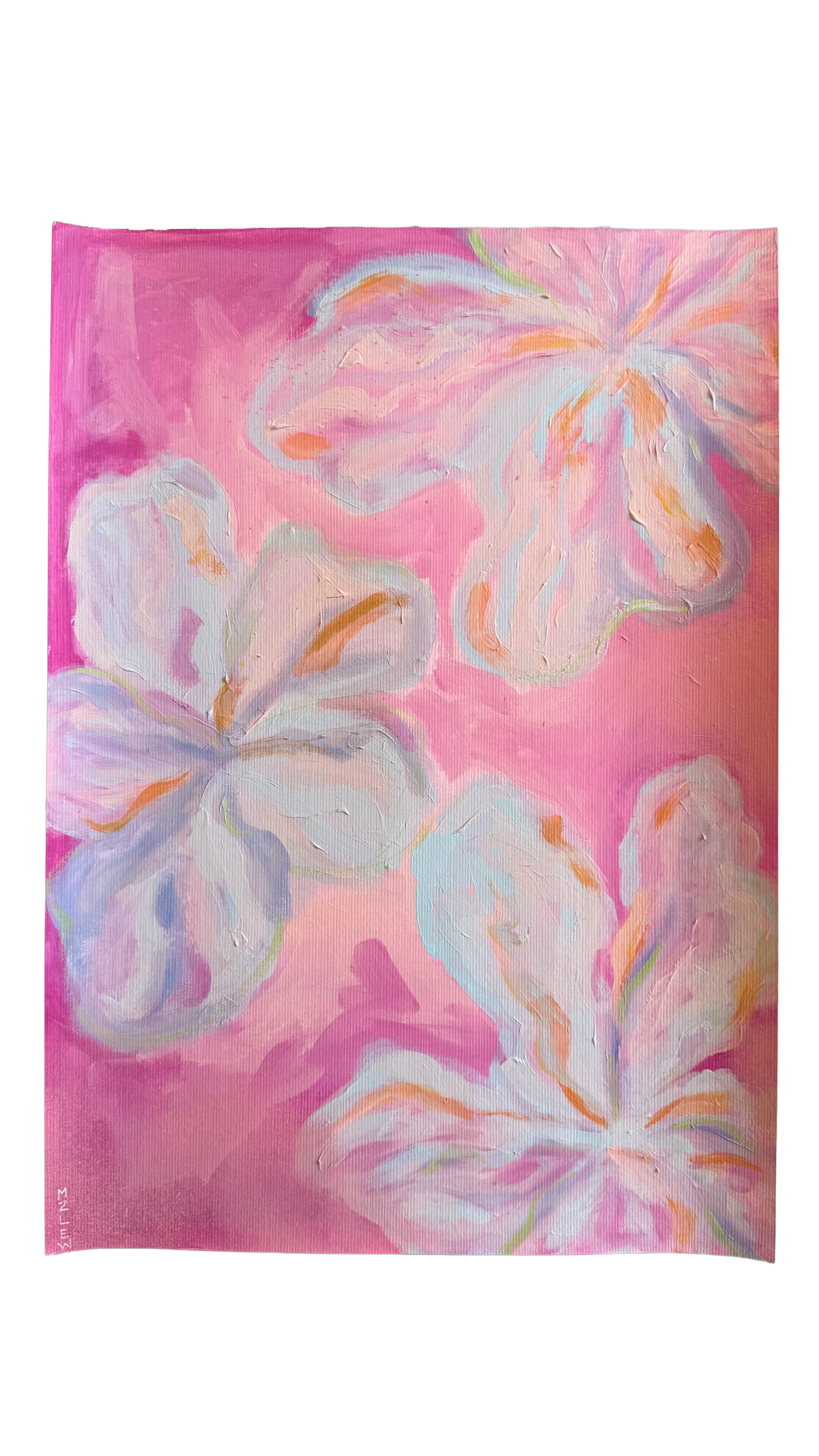 'Believe' - Original paper artwork by MZ LEW (diptych)