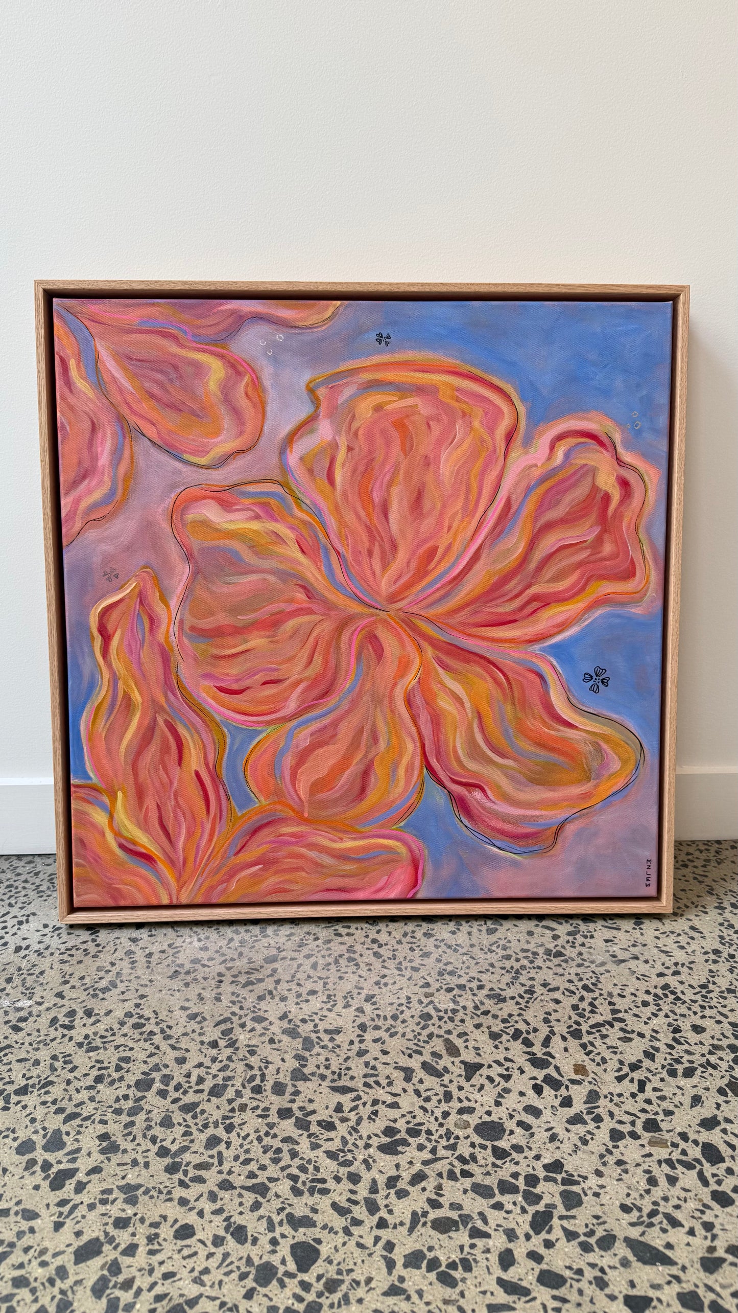 'Lumina' - Original canvas artwork by MZ LEW