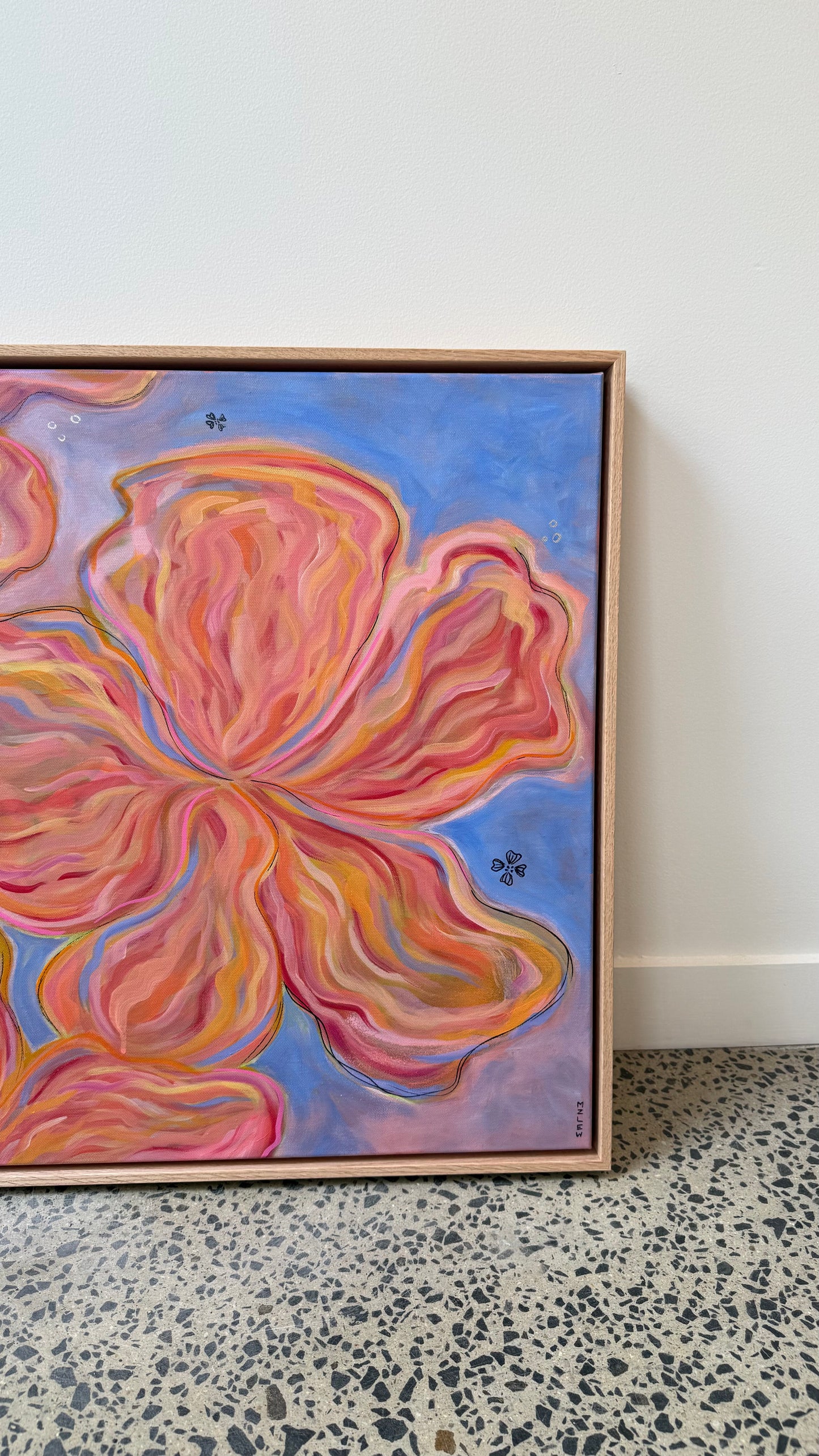 'Lumina' - Original canvas artwork by MZ LEW