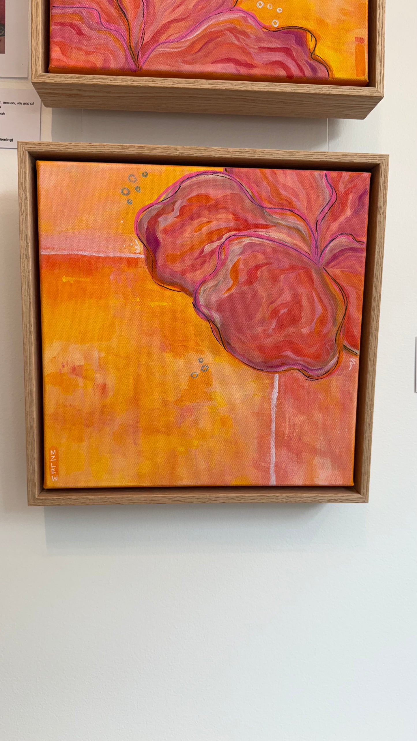 'Solara' - Original canvas artwork by MZ LEW