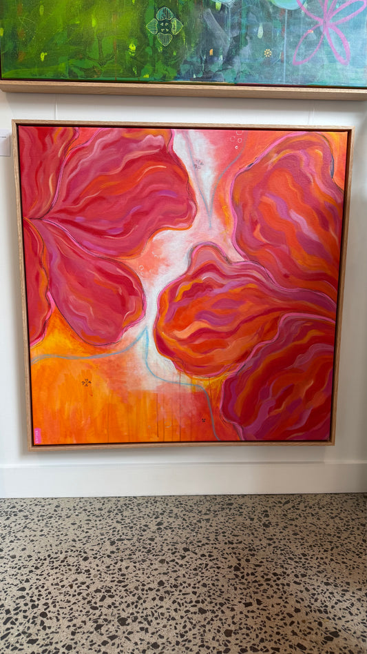 'Align' - Original canvas artwork by MZ LEW