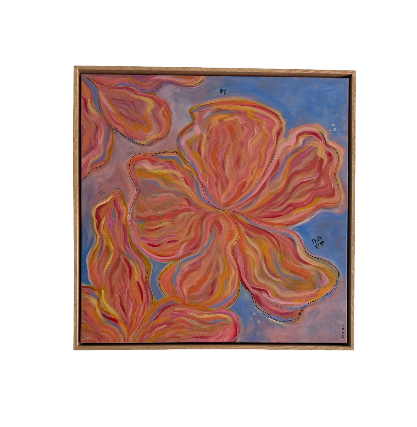 'Lumina' - Original canvas artwork by MZ LEW